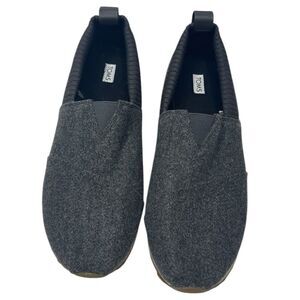 Toms Repreve Melange Knit Slip On Mens Size 12 D Ortholite 10014991 Recycled TOMS CLASSIC BLACK REPREVE MELANGE KNIT SLIP ON SNEAKER | eBay main image 3